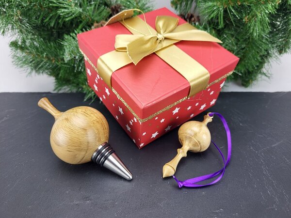 Christmas 2 piece Killorglin Wood Gift Box